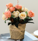 Hisow Artificial Flowers with Kraft Paper(Mix)
