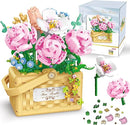 Hisow Flower Bouquet Building Kit(Rose)