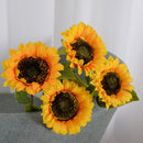Hisow Artificial Sunflowers ( Set of 7)