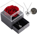 Hisow Real Red with Diamond Rose (Red)