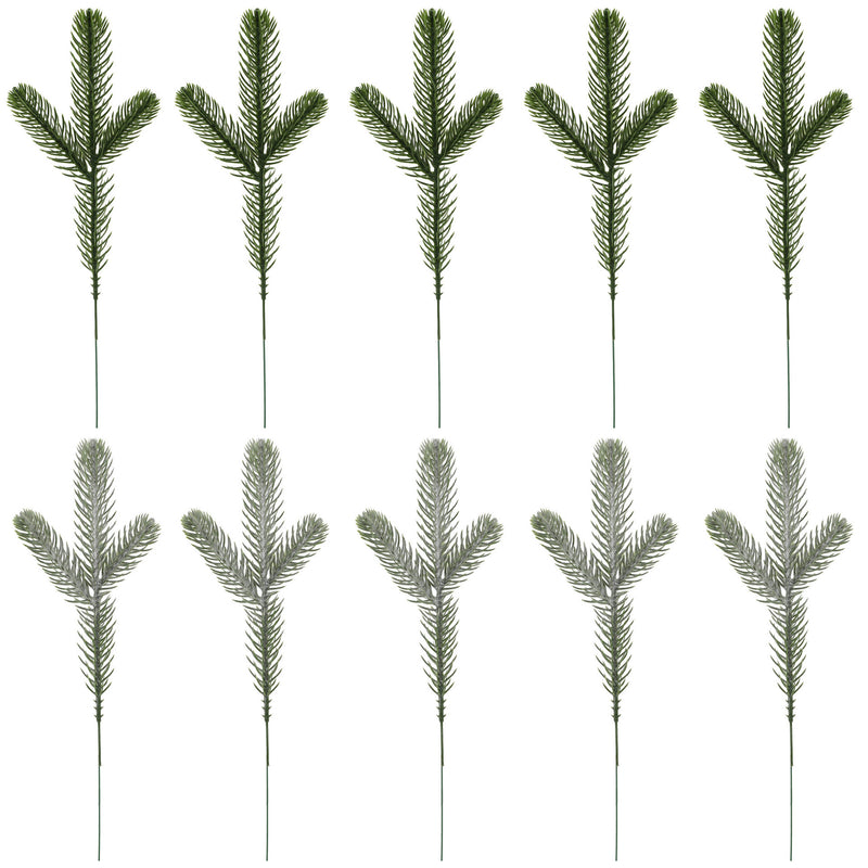 1PCS Artificial Green Pine Needles Branches