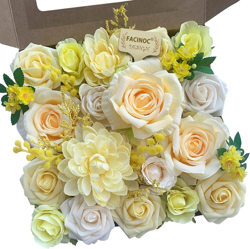 Roses Artificial Flowers Box Set