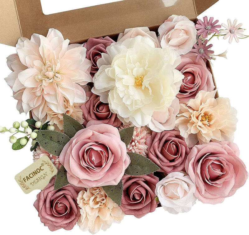 Roses Artificial Flowers Box Set