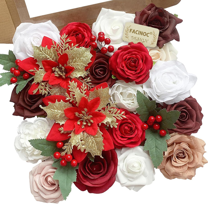 Roses Artificial Flowers Box Set