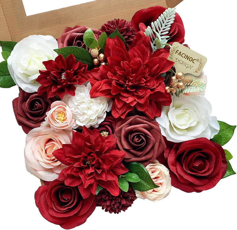 Roses Artificial Flowers Box Set