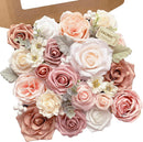 Roses Artificial Flowers Box Set