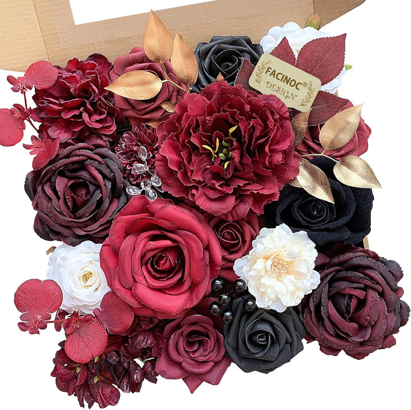 Roses Artificial Flowers Box Set