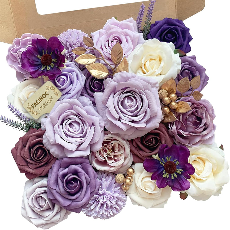 Roses Artificial Flowers Box Set