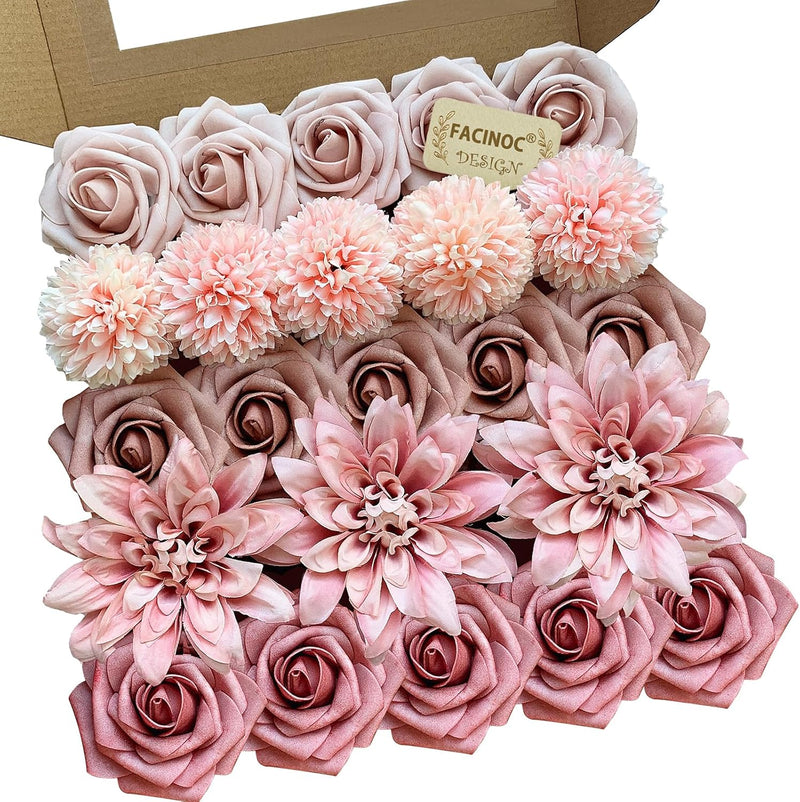 Roses Artificial Flowers Box Set