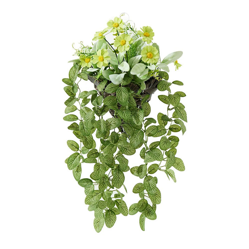 Artificial Flowers Hanging Basket