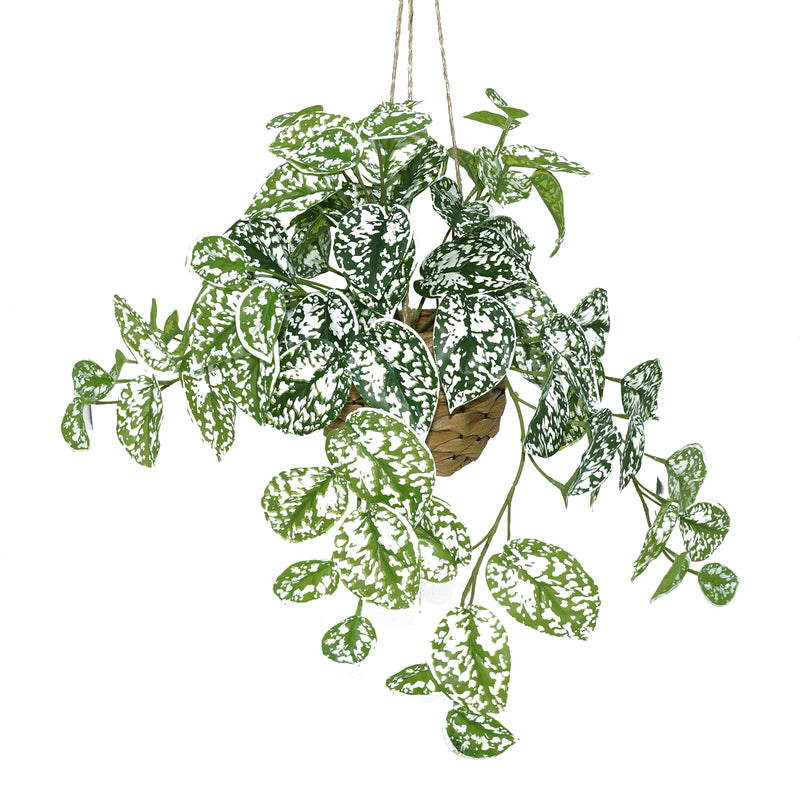 Artificial Hanging Plants with Basket