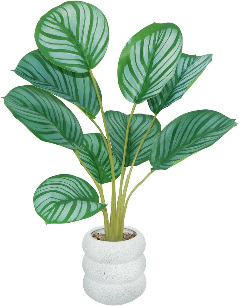 fake green house plants Artificial Potted Plant Fake Plant Leaves
