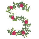 6Ft Artificial Flowers Rose Garland