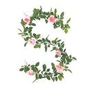 6Ft Artificial Flowers Rose Garland