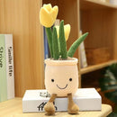 Hisow Tulip Plush Toy (Yellow)