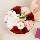 Hisow Soap flower small round box (Red)