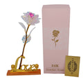 Hisow 24k Gold Forever Rose Flowers