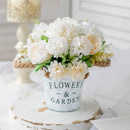 Hisow Artificial European Style Design Flowers （White）