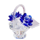 Hisow Crystal Flower Basket （Blue）